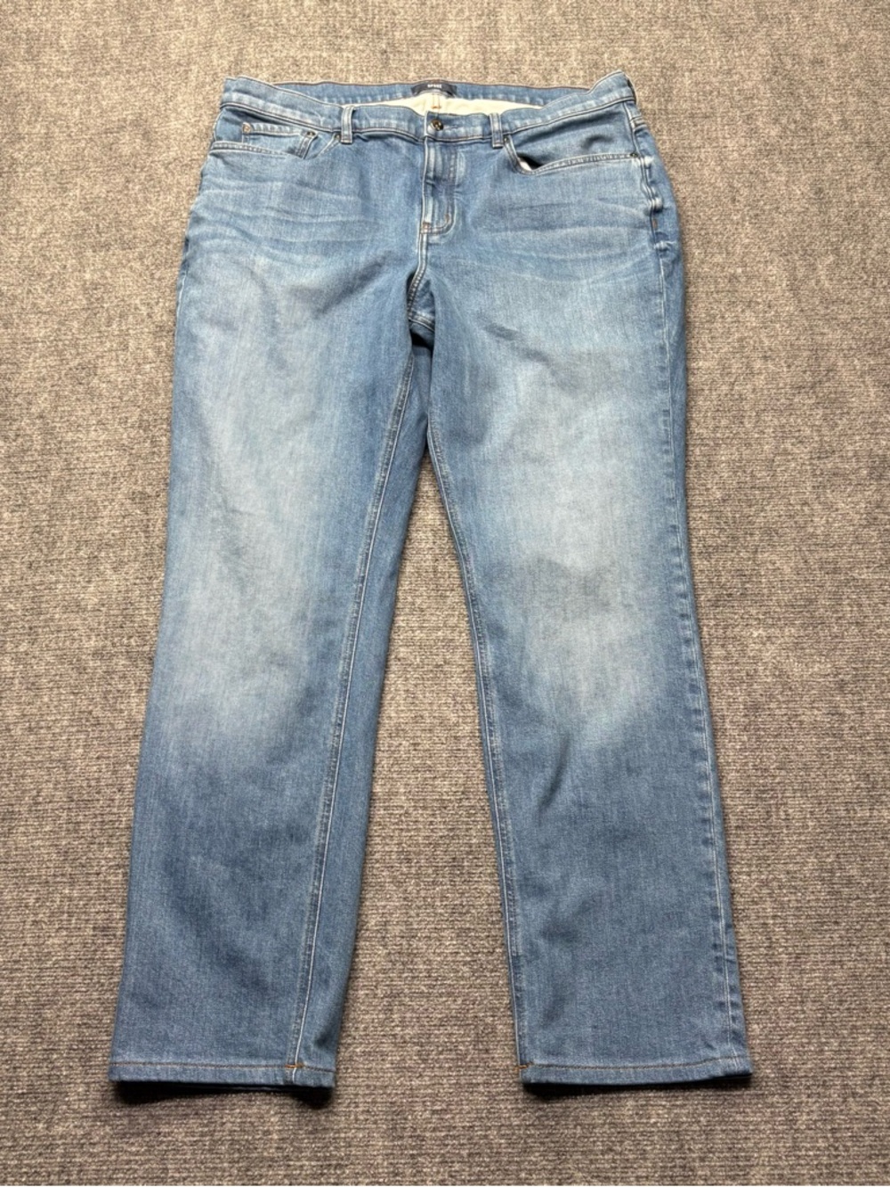 SPOKE Jeans Mens 38x32 Blue Build C Italian Denim Athletic Stretch